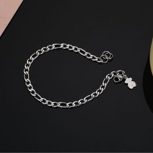 Tous Silver Bracelet with Charm